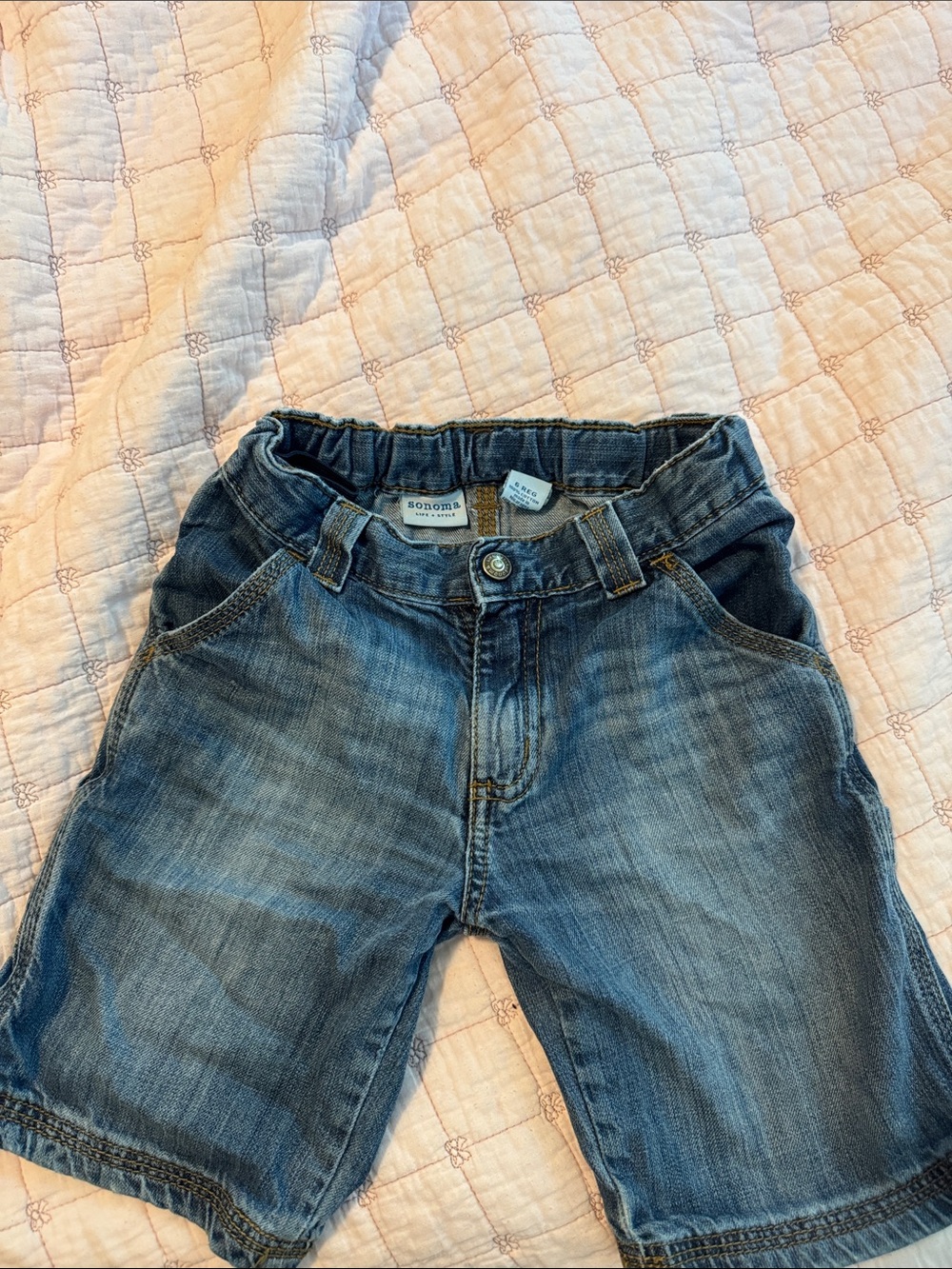 Sonoma boys Washed Blue Denim Shorts